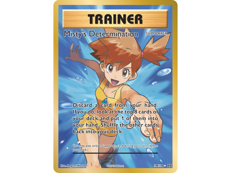 Misty's Determination