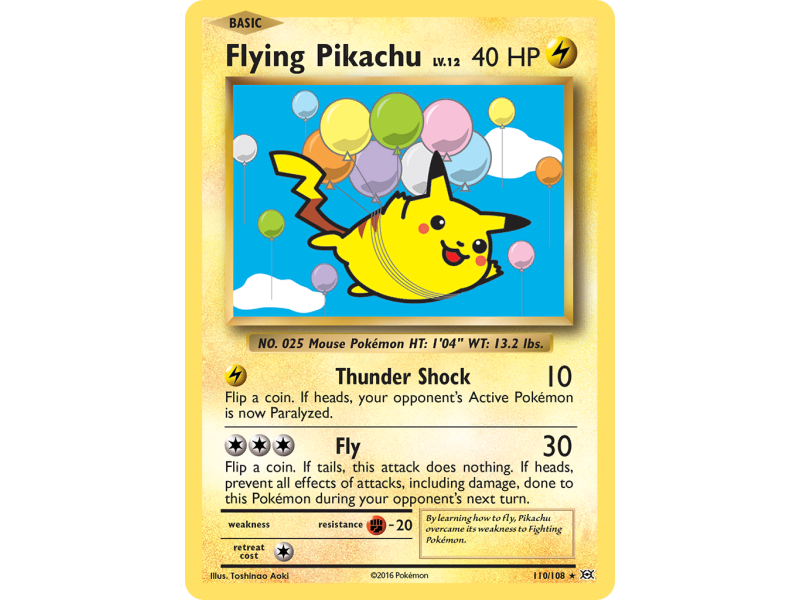 Flying Pikachu