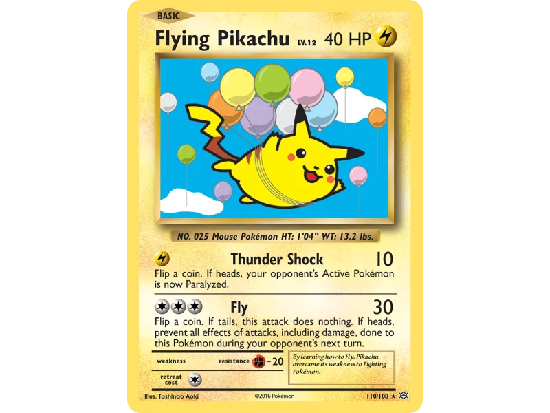 Flying Pikachu