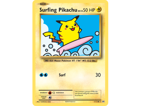 Surfing Pikachu