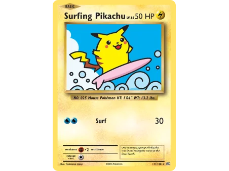 Surfing Pikachu