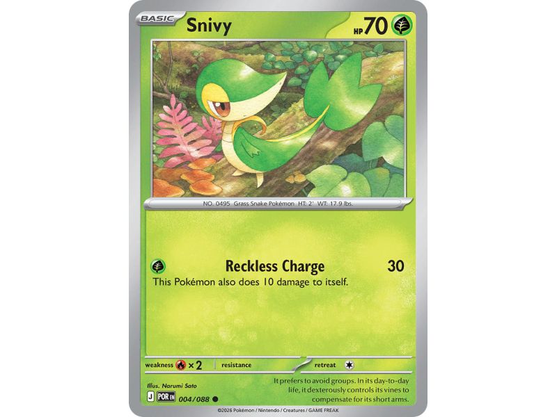 Snivy (Reverse Holo)