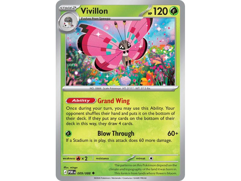 Vivillon (Uncommon)