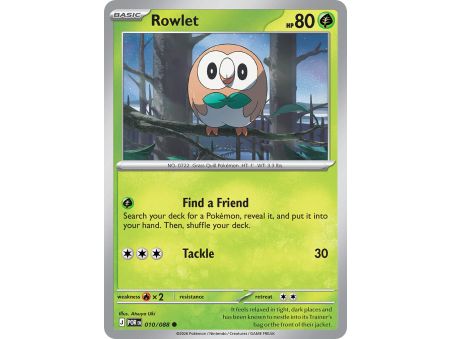 Rowlet (Reverse Holo)