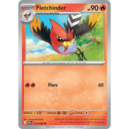 Fletchinder (Reverse Holo)
