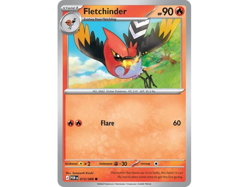 Fletchinder (Reverse Holo)