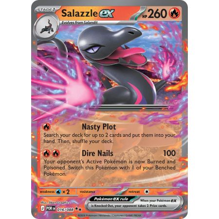 Salazzle ex (Double Rare)