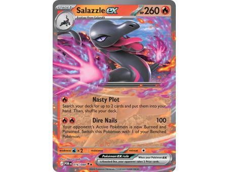 Salazzle ex (Reverse Holo)