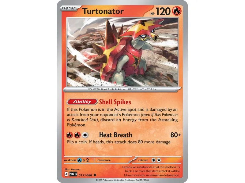 Turtonator (Reverse Holo)