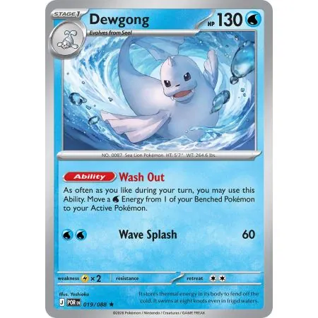 Dewgong (Reverse Holo)