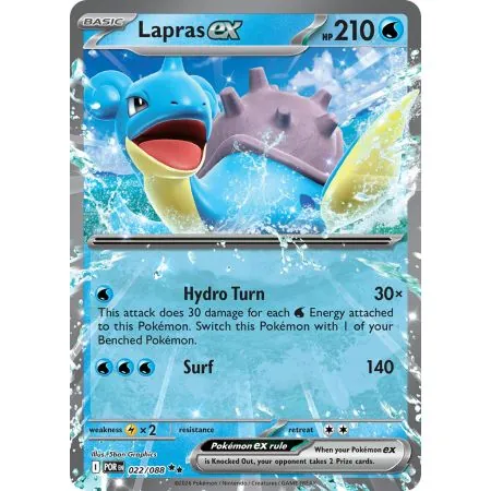 Lapras ex (Double Rare)