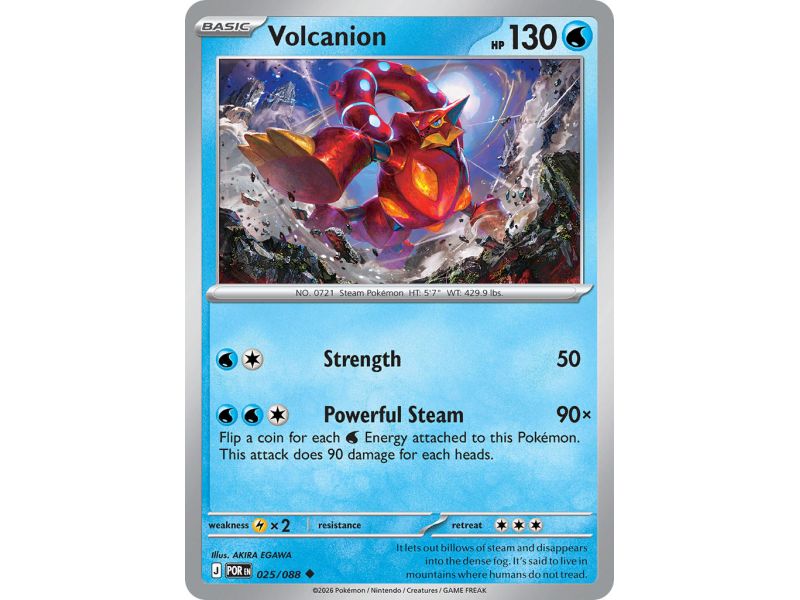 Volcanion (Reverse Holo)