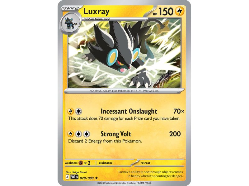 Luxray (Reverse Holo)