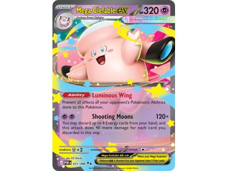 Mega Clefable ex (Reverse Holo)