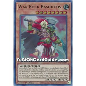 War Rock Bashileos (Ultra Rare)