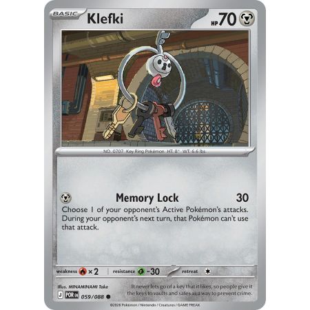 Klefki (Reverse Holo)