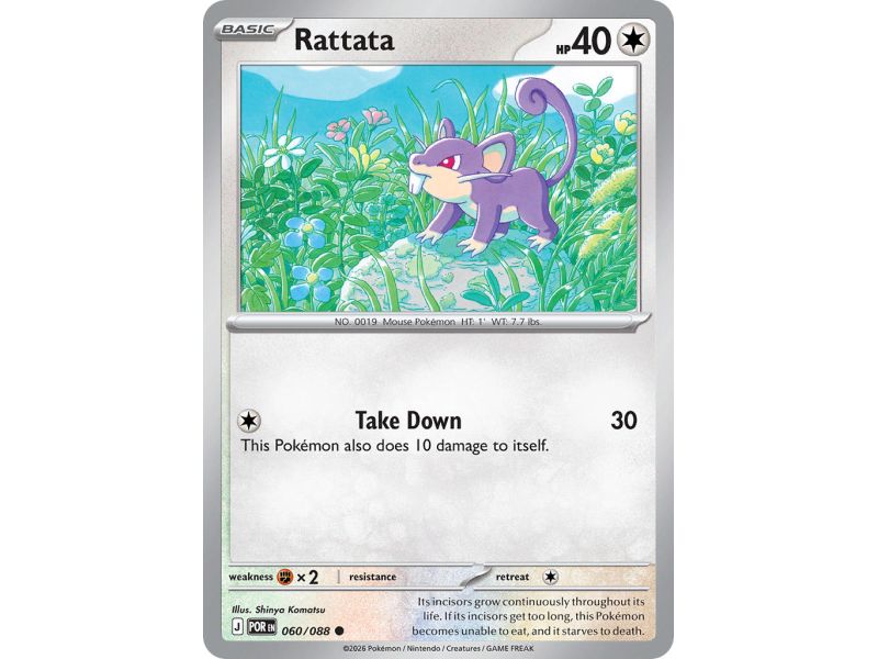 Rattata (Reverse Holo)
