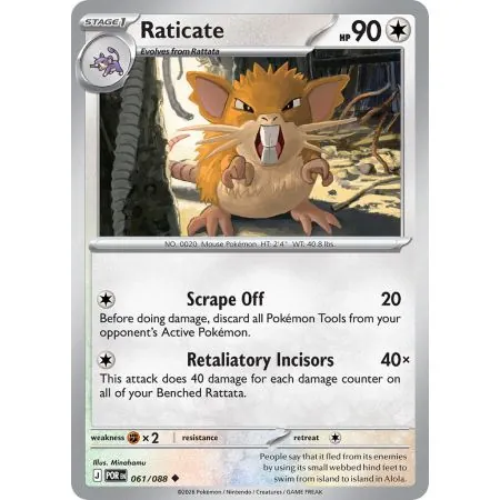 Raticate (Uncommon)