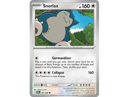 Snorlax (Reverse Holo)