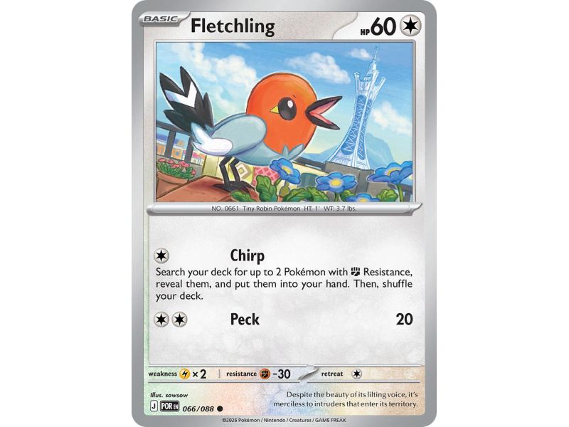 Fletchling (Reverse Holo)