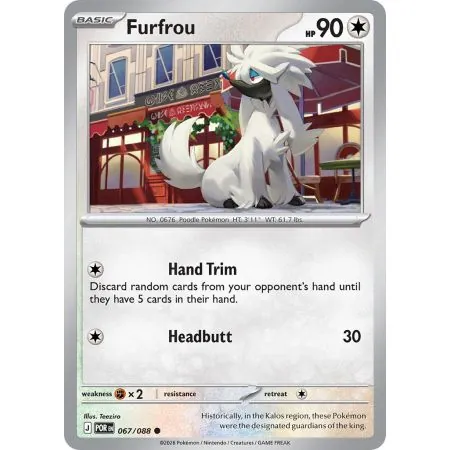 Furfrou (Reverse Holo)