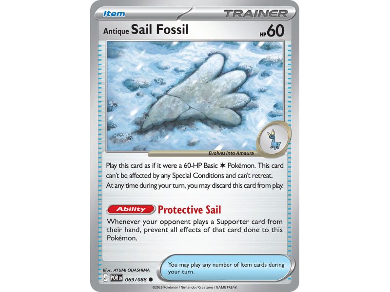 Antique Sail Fossil (Reverse Holo)