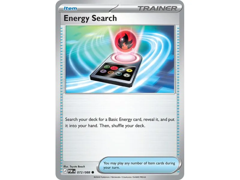 Energy Search (Reverse Holo)
