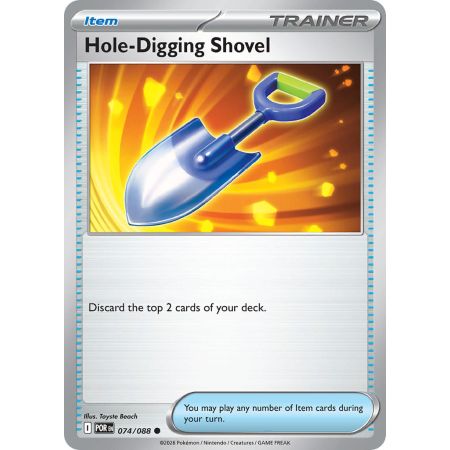 Hole-Digging Shovel (Reverse Holo)