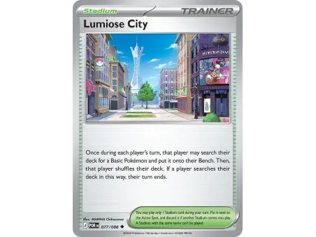 Lumiose City (Reverse Holo)
