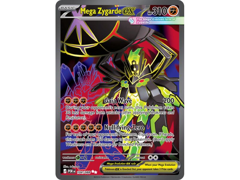 Mega Zygarde ex (Ultra Rare)