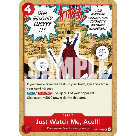 Just Watch Me, Ace!!! (UC)