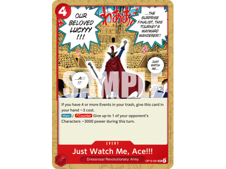 Just Watch Me, Ace!!! (UC)