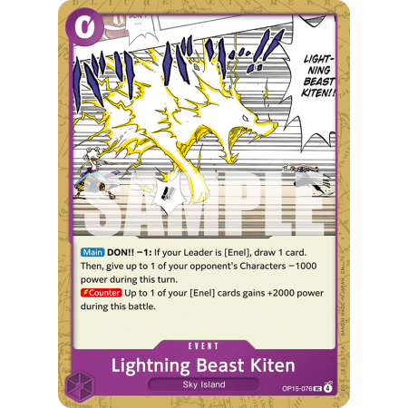 Lightning Beast Kiten (UC)