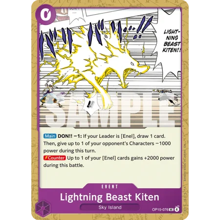 Lightning Beast Kiten (UC)