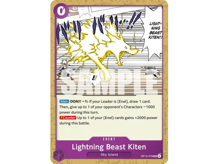 Lightning Beast Kiten (UC)