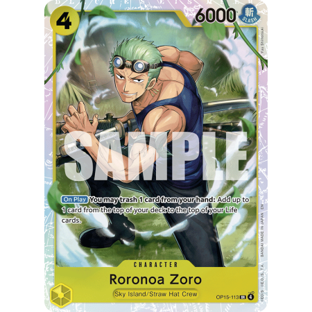 Roronoa Zoro (SR)