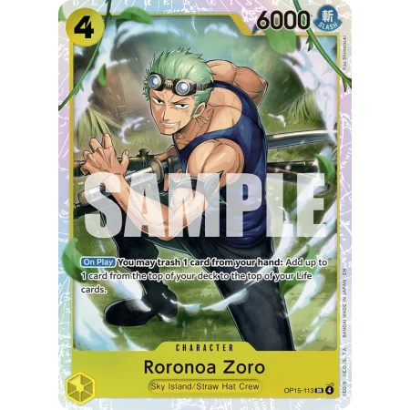 Roronoa Zoro (SR)