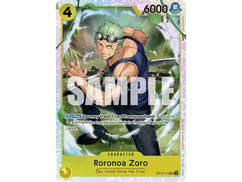 Roronoa Zoro (SR)