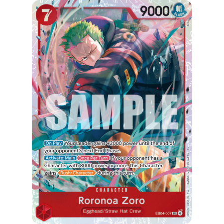 Roronoa Zoro (SR)