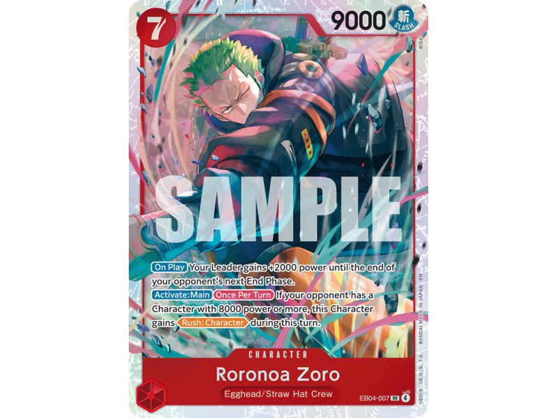 Roronoa Zoro (SR)