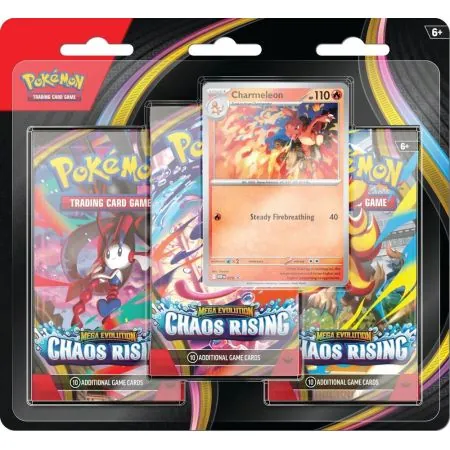 PREVENTA ME04 Chaos Rising 3 Booster Blister (Max. 2 por cliente)