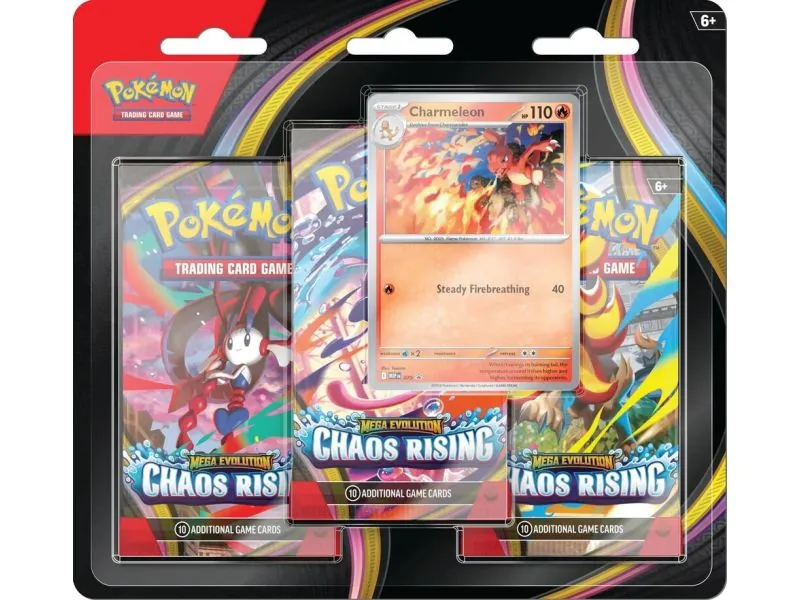 PREVENTA ME04 Chaos Rising 3 Booster Blister (Max. 2 por cliente) PREVENTA ME04 Chaos Rising 3 Booster Blister (Max. 2 por cliente)