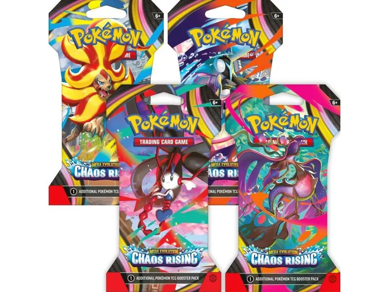 PREVENTA ME04 Chaos Rising Sleeved Booster