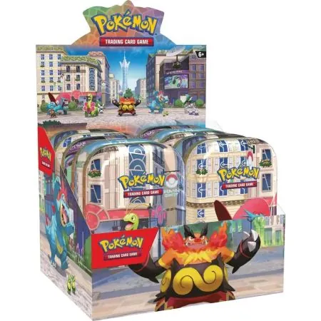 PREVENTA Lumiose City Mini Tin Display