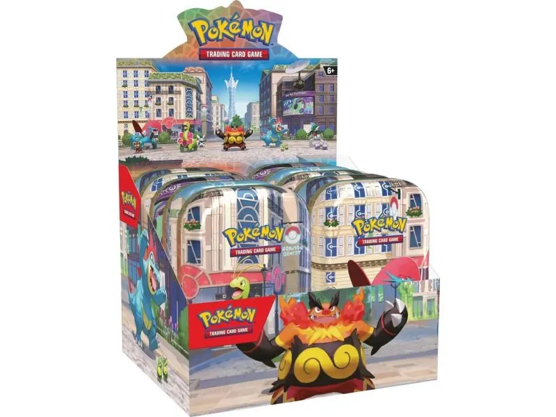 PREVENTA Lumiose City Mini Tin Display PREVENTA Lumiose City Mini Tin Display