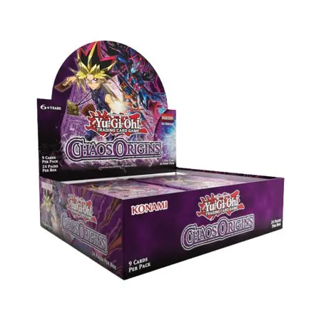 PREVENTA Chaos Origins Booster Display - INGLÉS