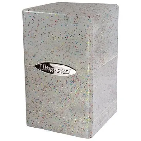 Ultra-Pro Satin Tower Deck Box Glitter Color Transparente