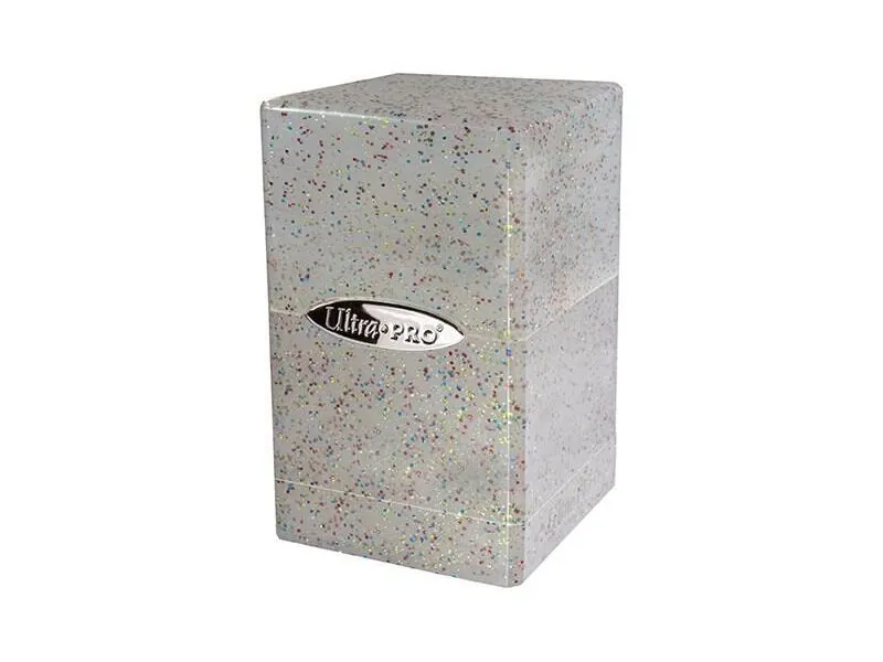 Ultra-Pro Satin Tower Deck Box Glitter Color Transparente
