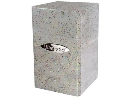 Ultra-Pro Satin Tower Deck Box Glitter Color Transparente