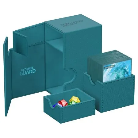 Ultimate Guard Flip'n'Tray Deck Box Color Petrol